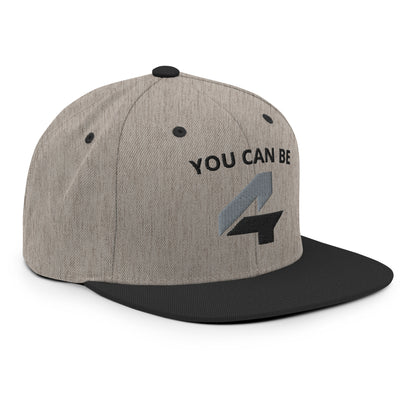 4EVAMO YOUCANBE Snapback Hat