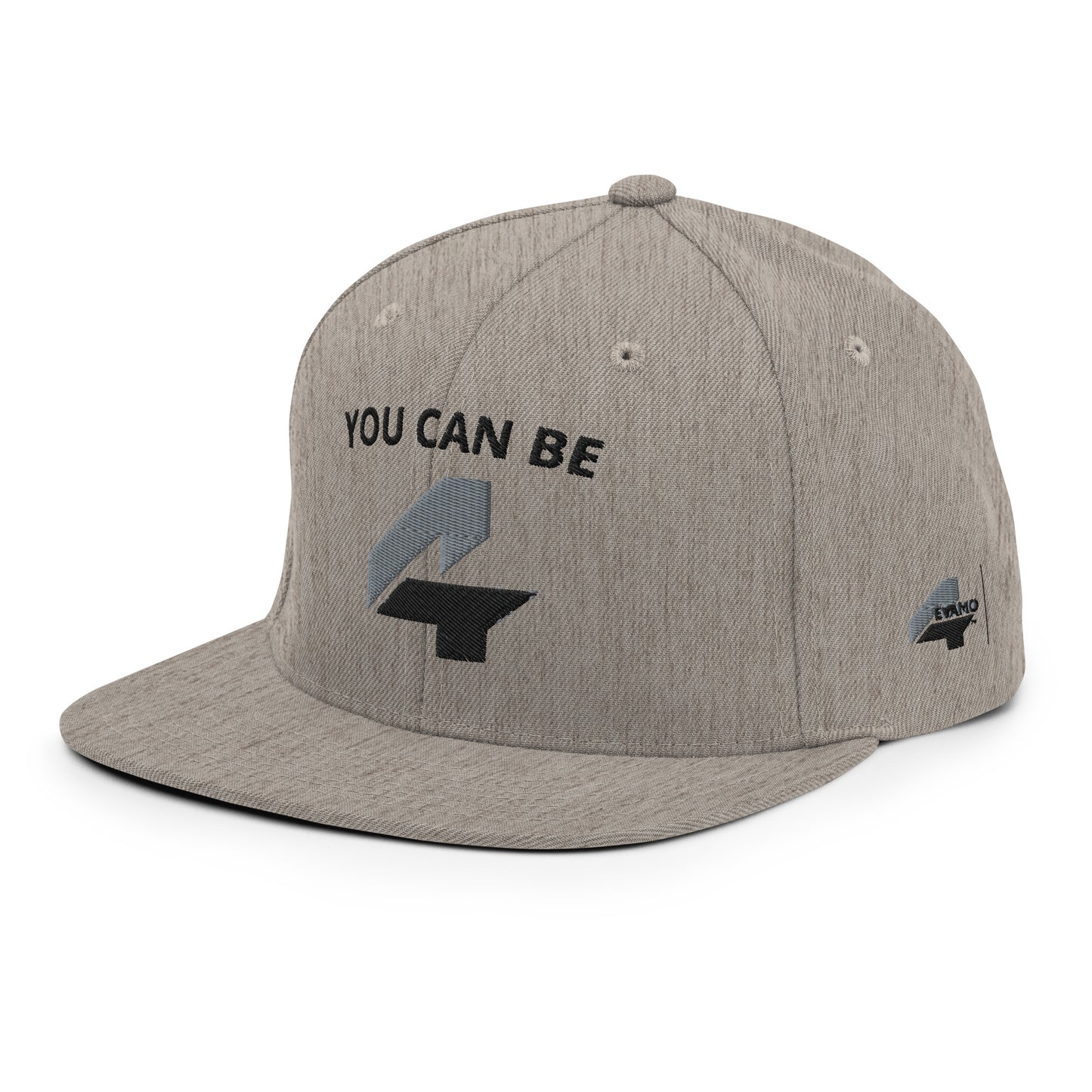 4EVAMO YOUCANBE Snapback Hat