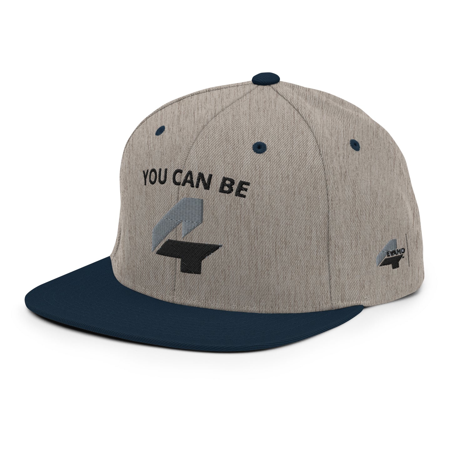 4EVAMO YOUCANBE Snapback Hat