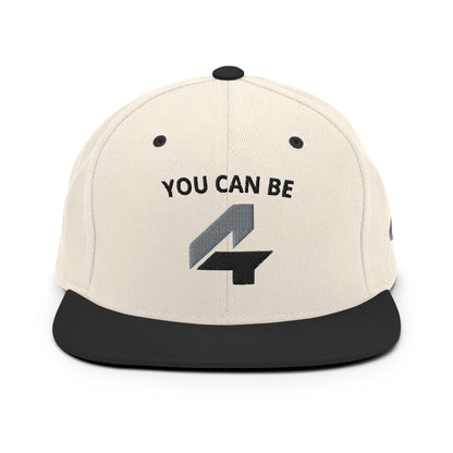 4EVAMO YOUCANBE Snapback Hat