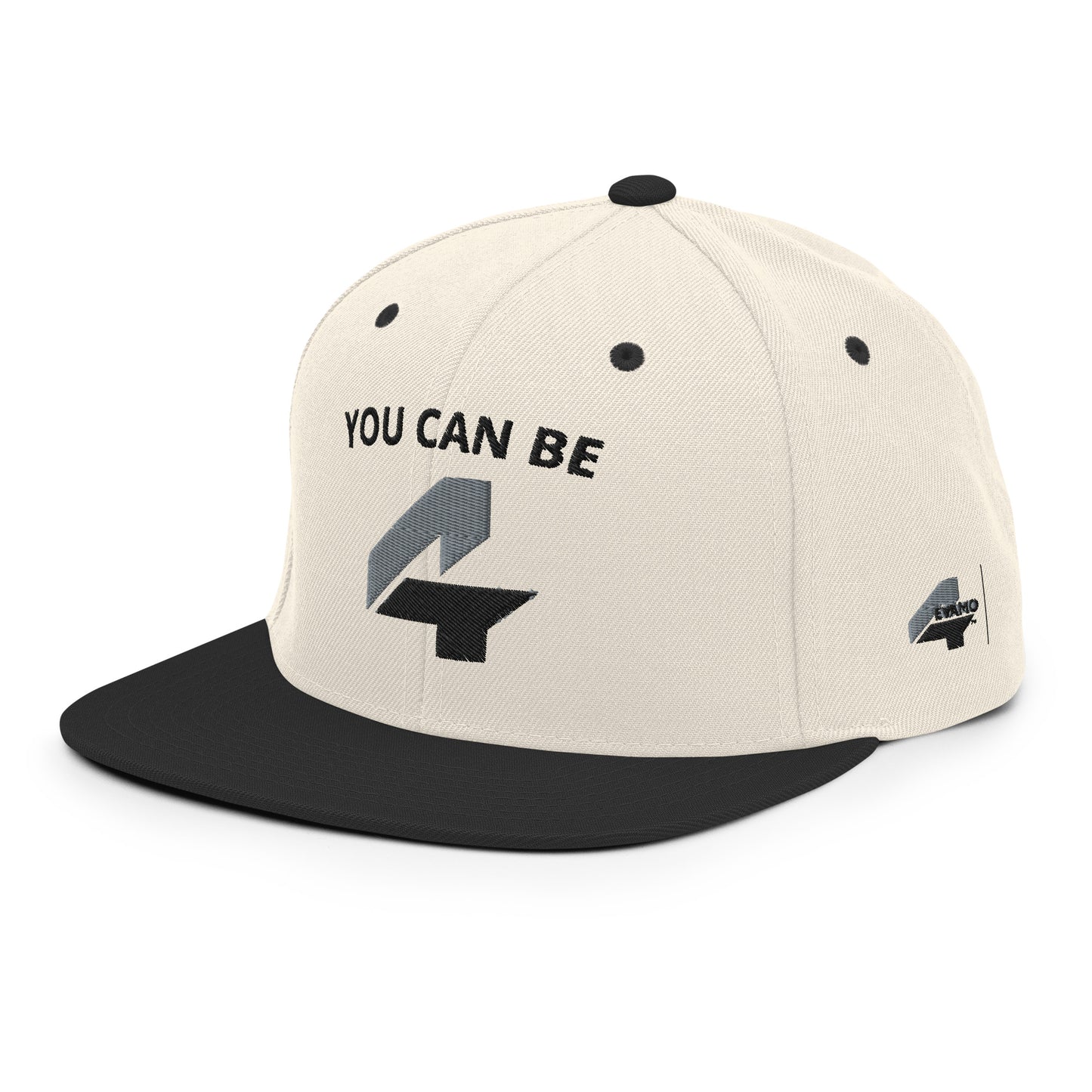 4EVAMO YOUCANBE Snapback Hat