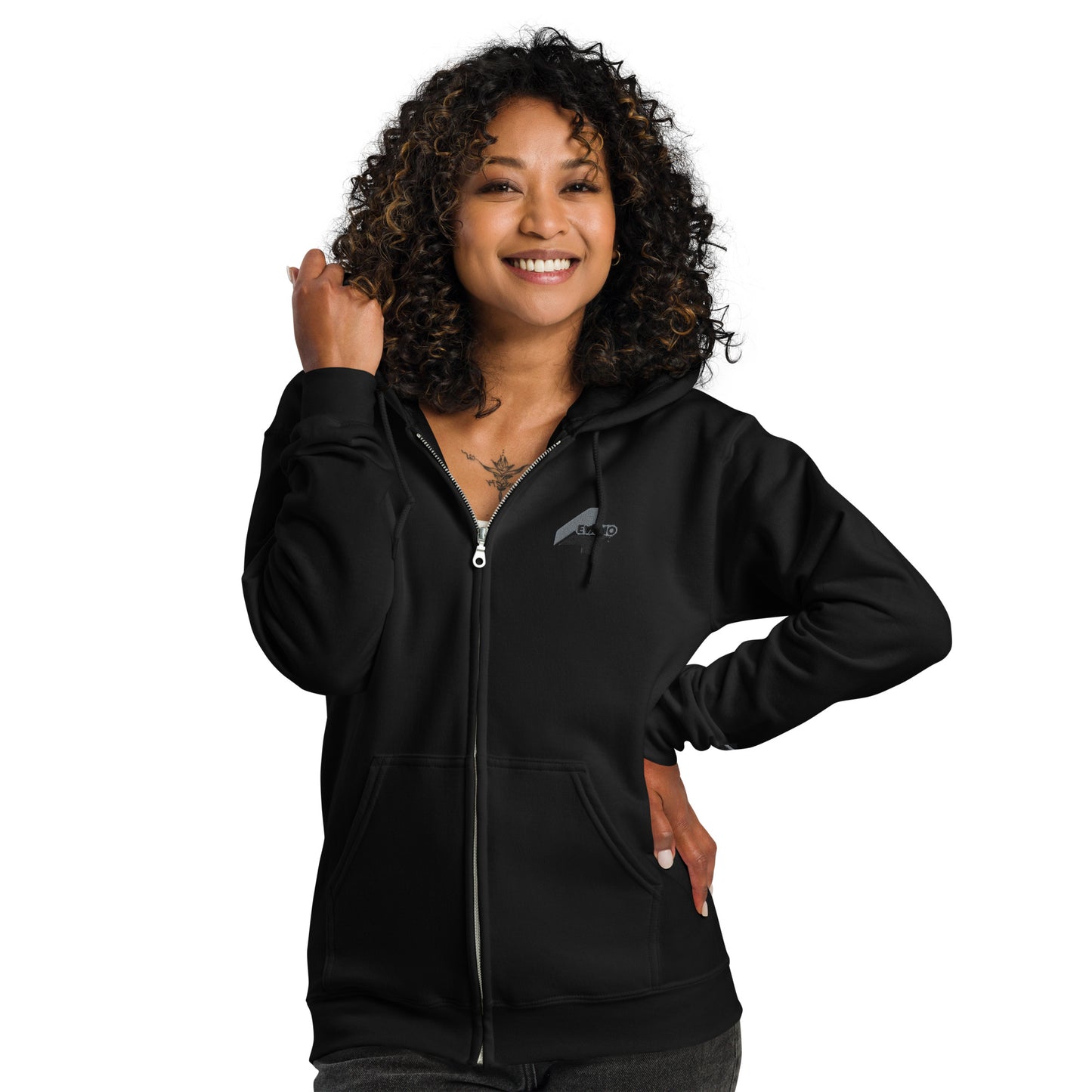 4EVAMO Zip up Unisex heavy blend zip hoodie