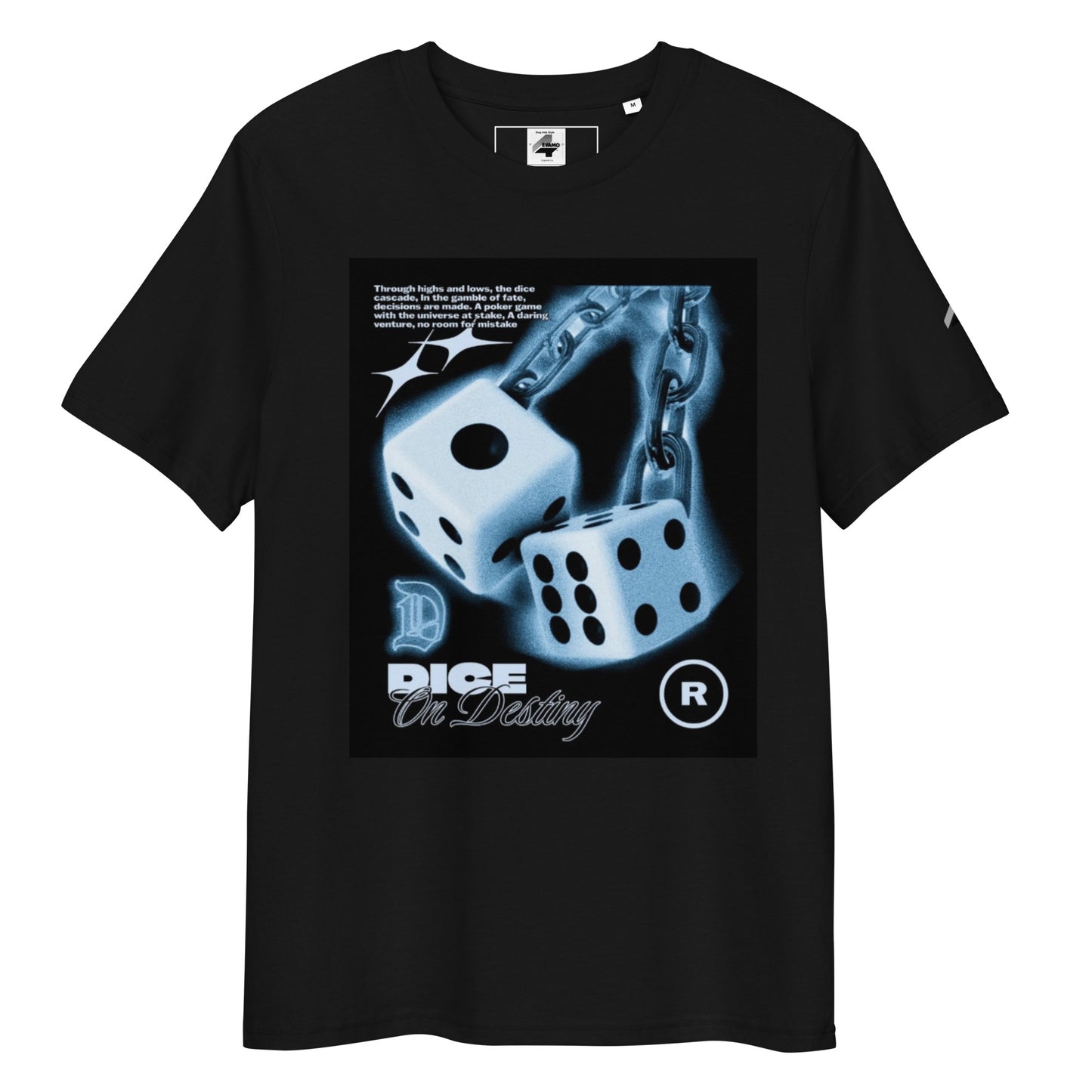 4EVAMO Dice organic cotton t-shirt