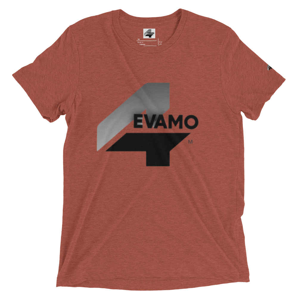 4EVAMO tri blend sleeve t-shirt