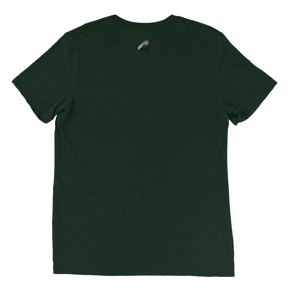 4EVAMO tri blend sleeve t-shirt