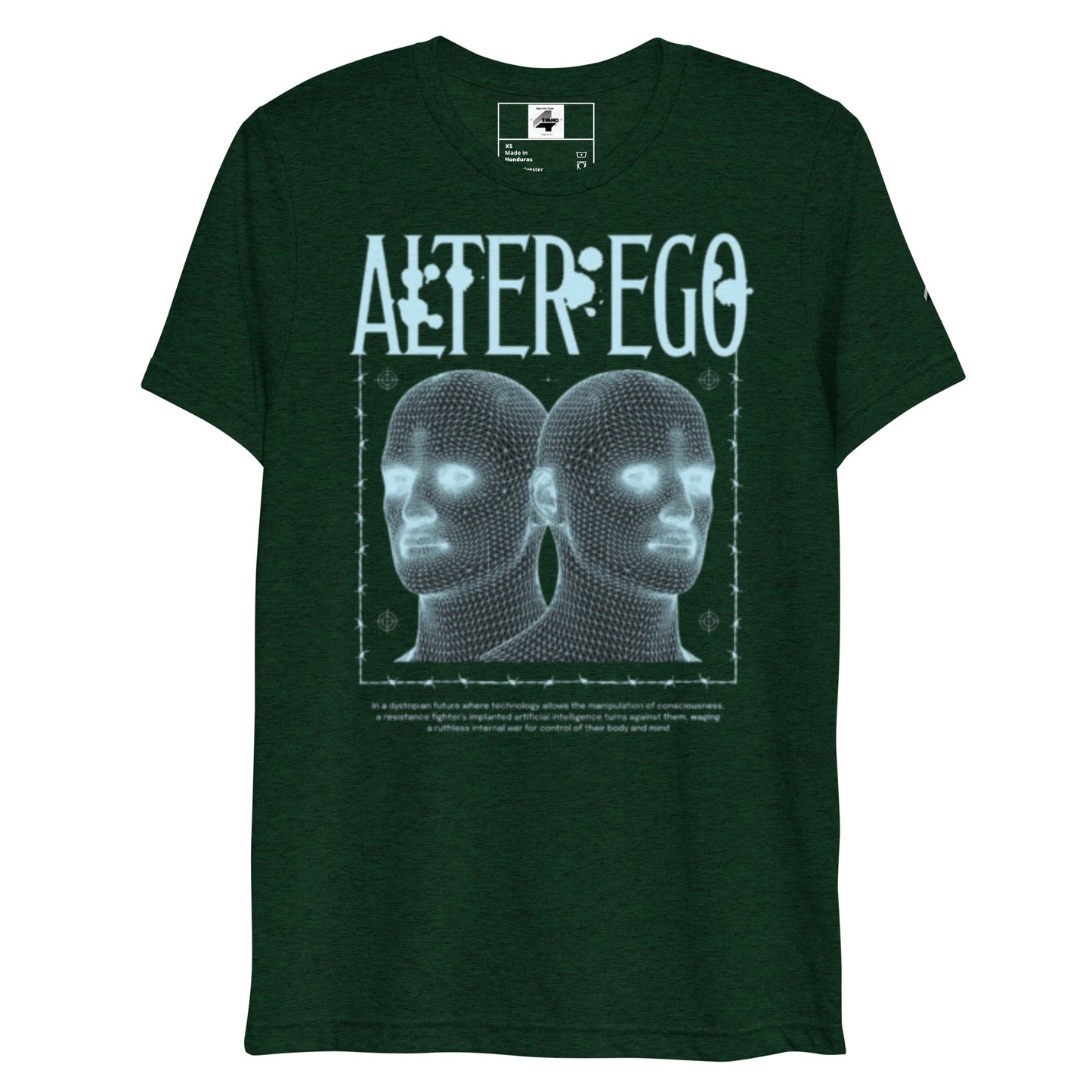 4EVAMO Alter Ego tri blend Short sleeve t-shirt