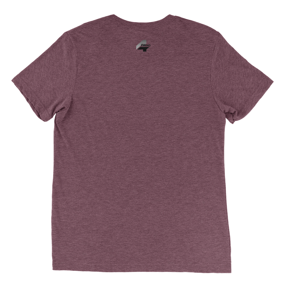 4EVAMO tri blend sleeve t-shirt