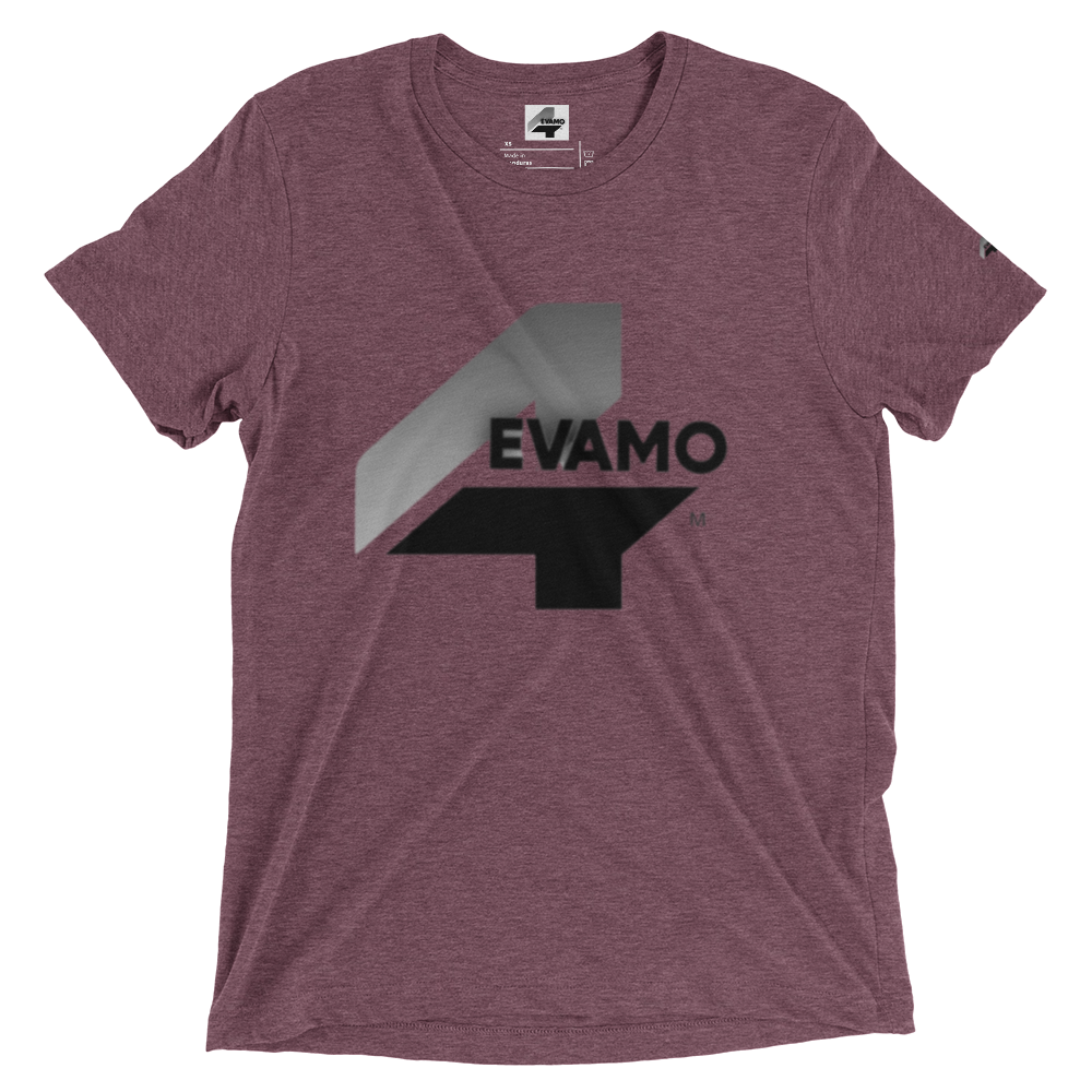 4EVAMO tri blend sleeve t-shirt