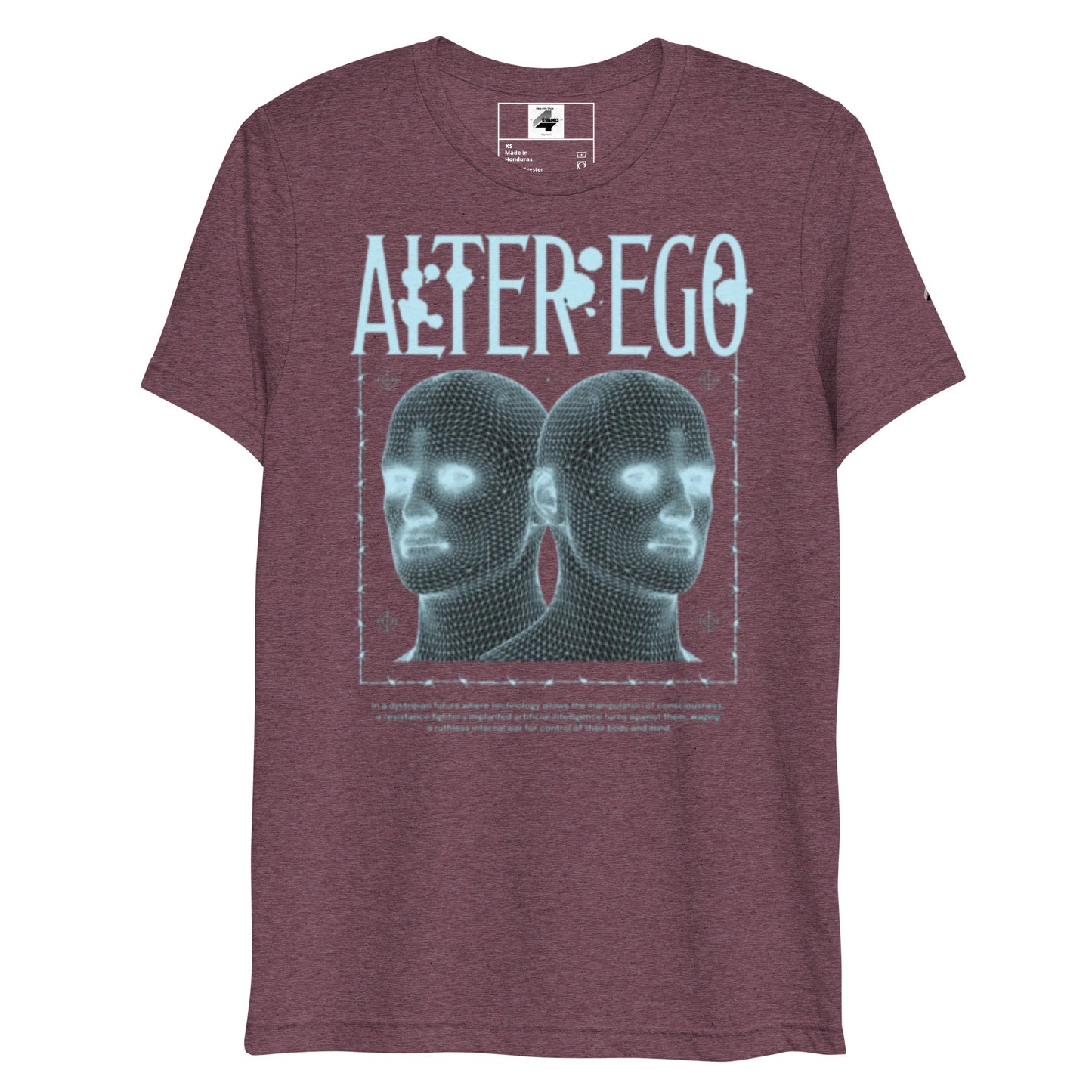 4EVAMO Alter Ego tri blend Short sleeve t-shirt