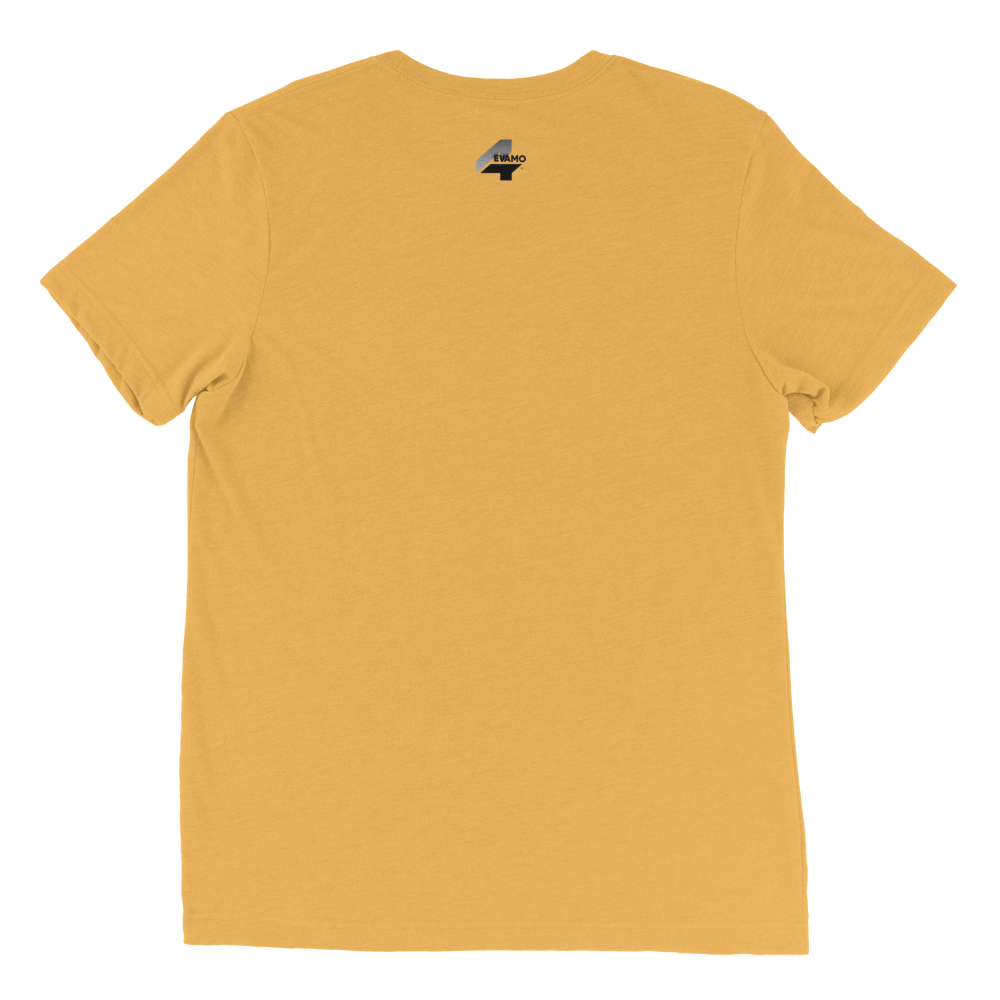 4EVAMO tri blend sleeve t-shirt