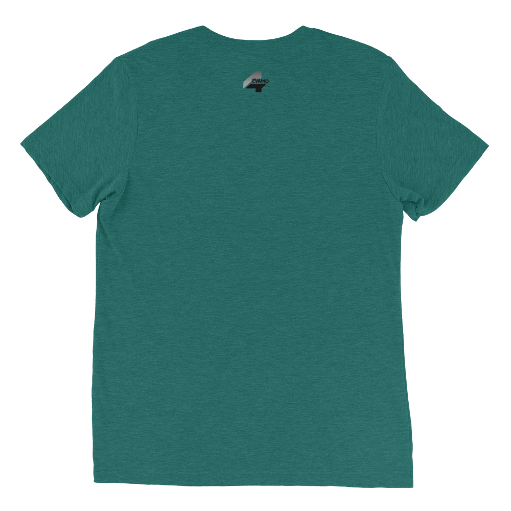 4EVAMO tri blend sleeve t-shirt